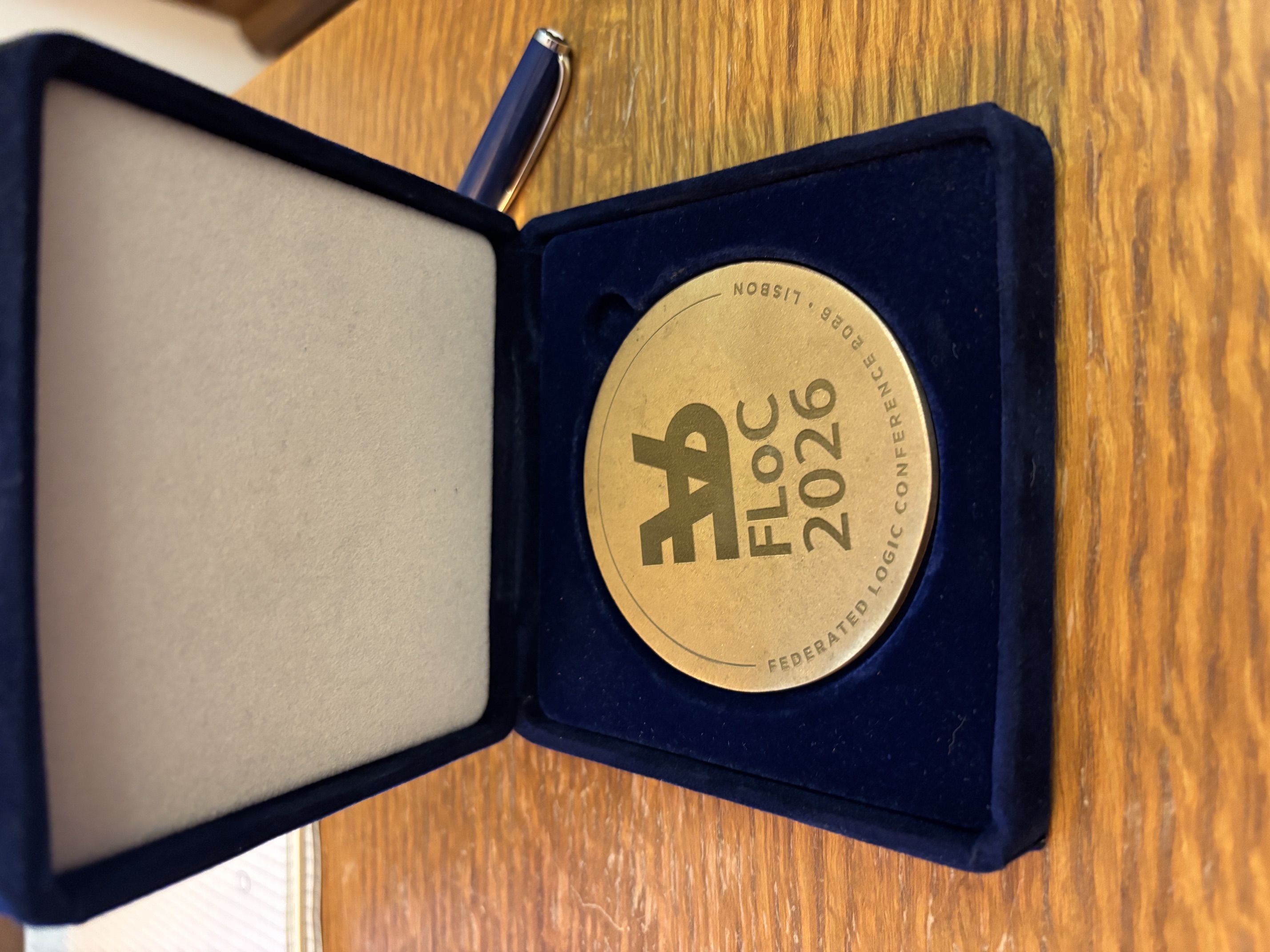 Médaille FLOC 2026 - Most Robust Solver over the Last 6 Years